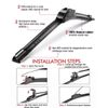 20″ & 26″Windshield Wiper Blades – All-Season, J-Hook OEM Performance 2 Pack