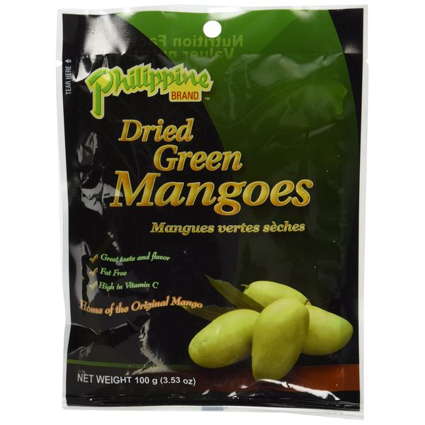 Phillippine Brand Dried Green Mango Fruit (Tart Sweet) - Naturally Dried