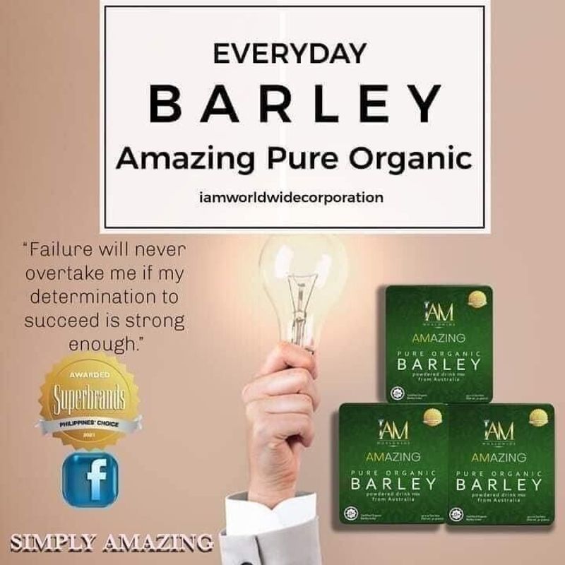 IAM Worldwide 3 Box of Barley 10 Sachet