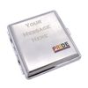 Pride Rainbow Design Personalised Engraved Brushed Stainless Steel King Size Cigarette Case