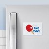 CafePress Ping Pong Magnets Rectangle Magnet, 3"x2" Refrigerator Magnet