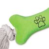Zanies Tiny Tugger Dog Toys, Green, 7"