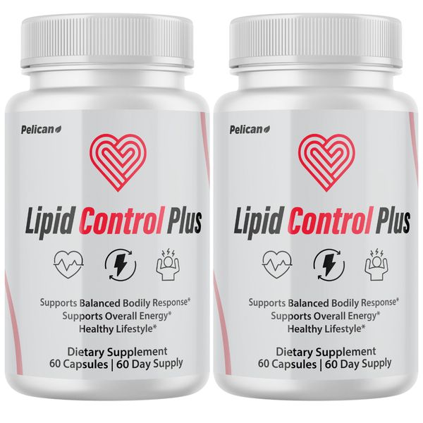 Lipid Control Plus- Blood Support- 2 Bottles- 120 Capsules