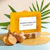 2 pieces Tumeric & Kojic Acid Face & Body Soap 3.5 Oz