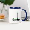 CafePress SCOOTER Mugs 11 oz (325 ml) Ceramic Coffee Mug