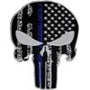 SUMA SHOP Skull Flag Embroidered Iron Sew On Patch