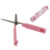 Sunstar Stationery S3718930 Scissors, Sticky, Compact, Happy Fleur, Sakura