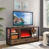 11 Temperature Settings 23''Electric Fireplace Insert Ultra Thin Heater