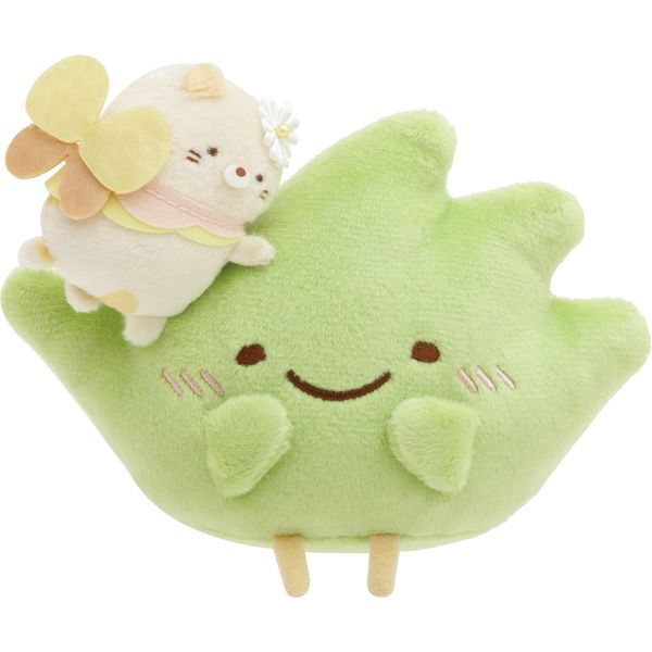 San-X MO05901 Sumikko Gurashi Rough Flower Field Mitsuke Plush Toy