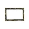 Melody Jane Dolls House Empty Antique Gold Picture Painting Frame Rectangular LG