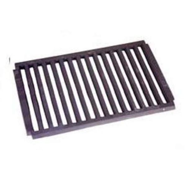 Large Dog Fire Grate Flat - Cast Iron