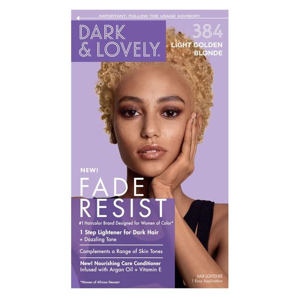 Dark & Lovely Color #384 Light Golden Blonde (3 Pack)