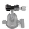 Replace Adapter with Arca-Swiss-Compatible Quick Release Clamp for Manfrotto rc2 Standard Tripod Ball Head Clamp Replacement Converter