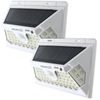 2X 60 LED Solar Power Motion Sensor Wall Light Outdoor Yard Garden Waterproof