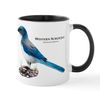 CafePress Western Scrub Jay Mug 11 oz (325 ml) Ceramic Coffee Mug