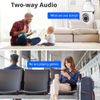 4X 360° 1080P IP E27 Light Bulb Camera WiFi IR Night SmartHome Wireless Security