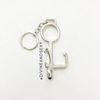 Contactless Touchless Keychain with Bottle Opener and Stylus NEW Silver Colored