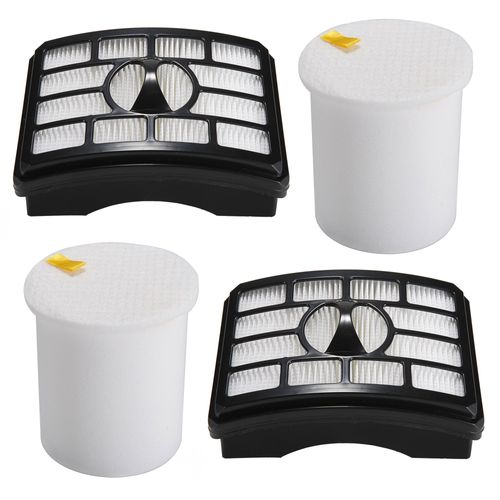 2 HEPA Filter + 2 Foam Flet Filter Kit for Shark Rotator Pro Lift-Away NV500 NV501 NV505 NV552 HEPA Filter & Foam Filter Kit, Part # XFH500 & XFF500