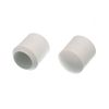 40 x Chair FERRULES White Rubber Floor Protector Stick Ends 19MM 3/4 inch