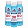 Coral Isles Reef Safe Sunscreen Spray SPF 50 - Broad Spectrum UVA/UVB Protection - Octinoxate & Oxybenzone Free - Hawaii Compliant - Non-Greasy, Fragrance Free - Water Resistant - 6 Fl Oz 3 pack