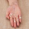 Philip Jones 3pc Daisy Bracelet Set