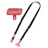 Etsumi VCO-8531 Collaboration Model Hanging Strap, Smart Type, Outdoor Adjuster, Ring, Loop, Black