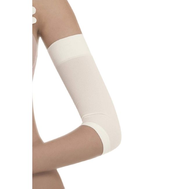 Yaluronica 631 (Ivory) - Anti-ageing arm Sleeves with hyaluronic Acid - Anti-wrikle and Anti-ageing Treatment