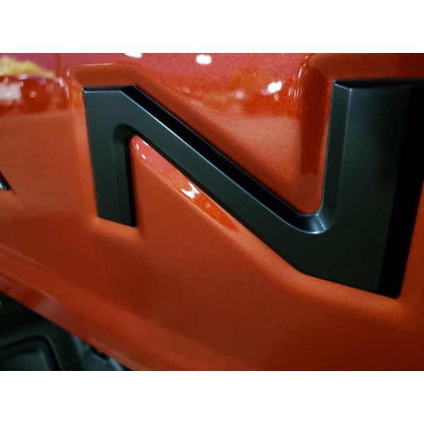 EyeCatcher Premium Tailgate Letter Insert Kit for 2019-2023 Ford Ranger (Matte Black)