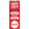 MasterPieces Games - Coca-Cola Travel Sized Tumble Tower - Officially Licensed