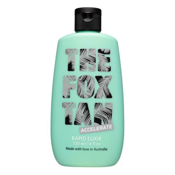 The Fox Tan Rapid Tanning Elixir 120ml, Yellow