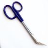 Extra Long Toe Nail Scissor Clippers Cutters for Thick Nail Arthritis Manicure Pedicure Chiropody Podiatry 7"-7.5" Nail Scissor & Nail File Set for Elderly Senior Mens Women
