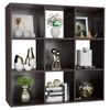 9-Cube Storage Organizer Closet Cabinet Bookshelf System w/Removable Back Panels