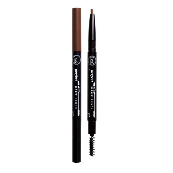 2 Pack J. Cat Brow Duo Pencil 104 Auburn