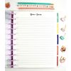 Brain Dump Inserts for 11-Disc Big Happy Planner, Big Happy Planner Notes Refills, Pre-punched Happy Planner Inserts, Planner Notes Inserts