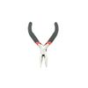 AKORD Mini Extra Long Nose Plier with Spring, Silver/Black