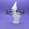 Bling Reading Glasses Rhinestone Chic Oval Cat Eye Midnight Black Frame +1.25
