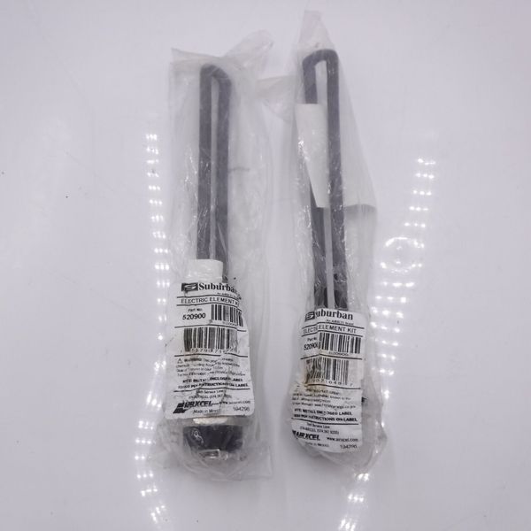 2 Pack Suburban 120V Replacement Electric Water Heater Elements 520900