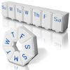 RE-GEN Twin Kit Weekly 7 Day Pill Medication Organiser Storage Container Box