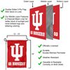 IU Hoosiers Garden Flag Yard Banner