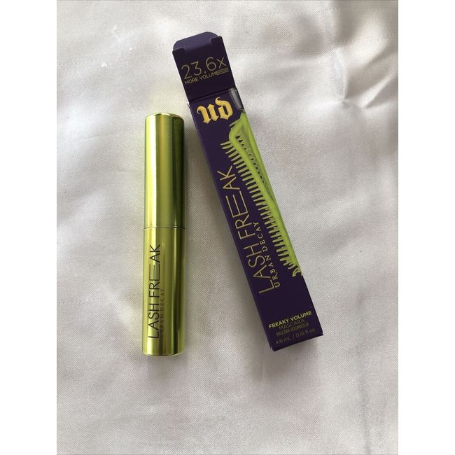 Urban Decay Lash Freak Freaky Volume Mascara Shade Black 4.6ml NIB Travel Size