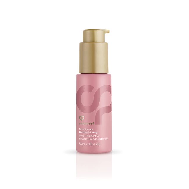 Colorproof Smooth Drops, 2oz - For Frizzy Color-Treated Hair, Lightweight Clear Treatment Oil, Smooths, Controls Frizz & Adds Shine, Sulfate-Free, Vegan