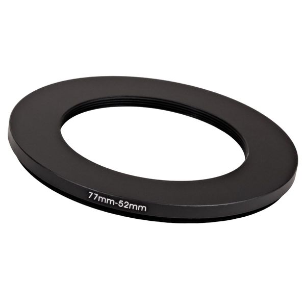 77mm to 52mm Step-Down Ring Filter adapter (77mm-52mm) Camera Filter Ring for 52mm UV ND CPL Filter (MPIXO)