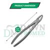 Dental Mead Extracting Forceps MD2 Upper Molars Tooth Extraction German Grade