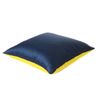 Throw Cushion Cover Reversible Pillow Case Silk Sofa Waist Square Pillowcase 18"