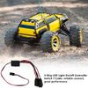 JRSHOME 4-way LED Light Controller Switch Cable Replacement for 1/10 TRX-4 SCX10 RC Crawler Remote Control Car