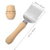 Yardwe Stainless Steel Uncapping Fork Beekeeping Equipment Beekeeping Needle Bees Fork Honey Comb for Beekeepers Tools
