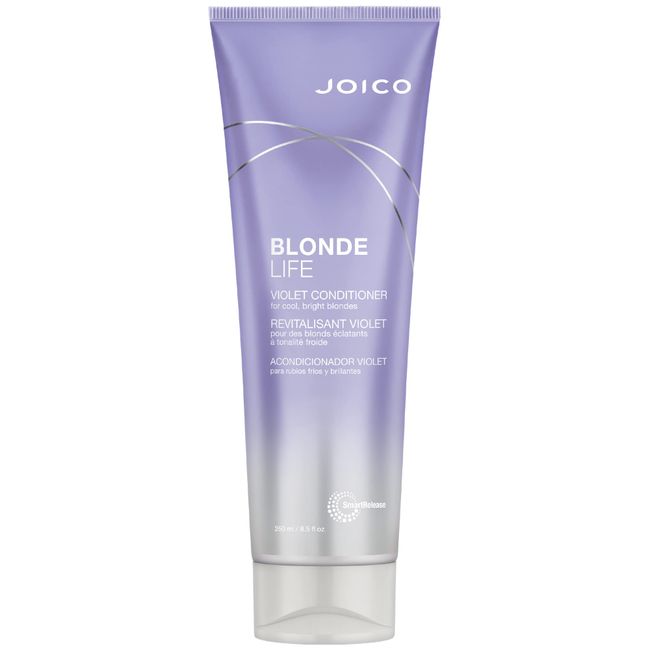 Blonde Life Violet Conditioner | For Cool & Bright Blonde Hair | Neutralize Brassy Tones | Banish Yellow Tones | Boost Shine | Sulfate Free | With Monoi & Tamanu Oil | 8.5 Fl Oz