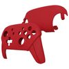 eXtremeRate Passion Red Faceplate and Backplate for Nintendo Switch Pro Controller, Soft Touch DIY Replacement Shell Housing Case for Nintendo Switch Pro - Controller NOT Included