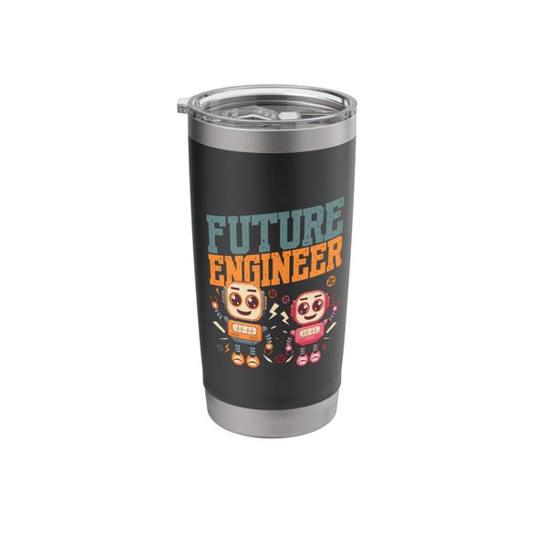 Programmer Machine Learning Robotics Engineering Stainless Steel Insulated Tumbler
