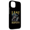 iPhone 13 I Eat Microplastics Funny Hard Skeleton Meme Bootleg Case